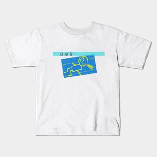 Enlightened Bodacious Blue Kids T-Shirt